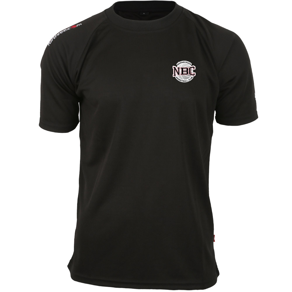 Nürnberger Basketball Club Shooting Shirt schwarz