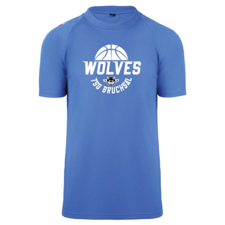 Wolves Bruchsal City Basketball Shooting Shirt royalblau