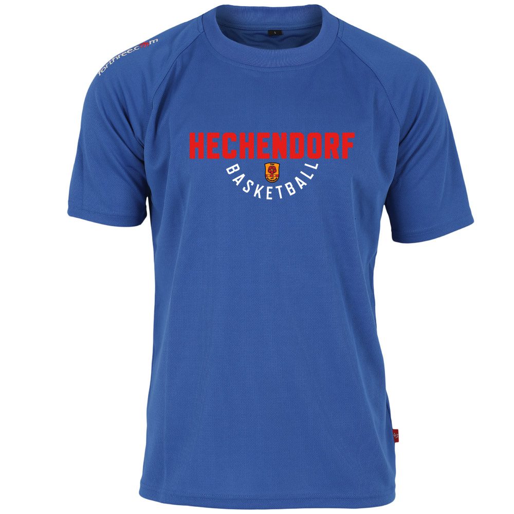 Hechendorf Basketball Shooting Shirt royalblau