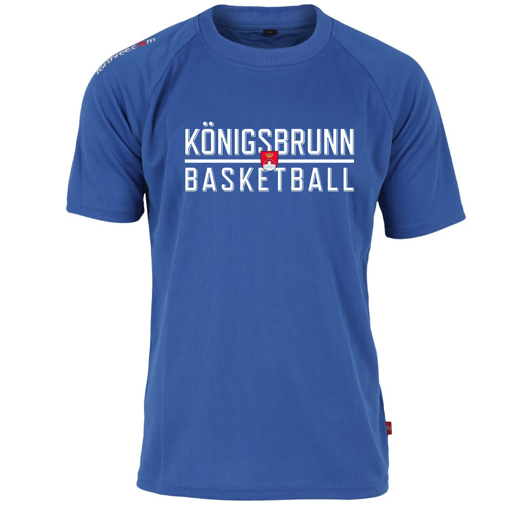 Königsbrunn Basketball Shooting Shirt royalblau