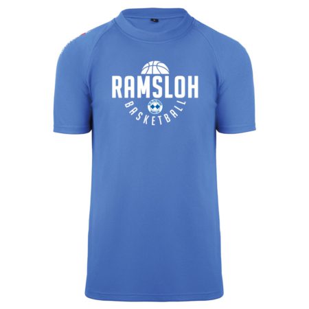 Ramsloh City Basketball Shooting Shirt royalblau
