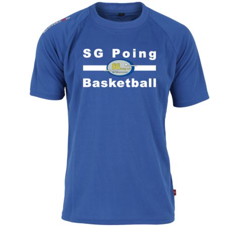 SG Poing Basketball Shooting Shirt royalblau