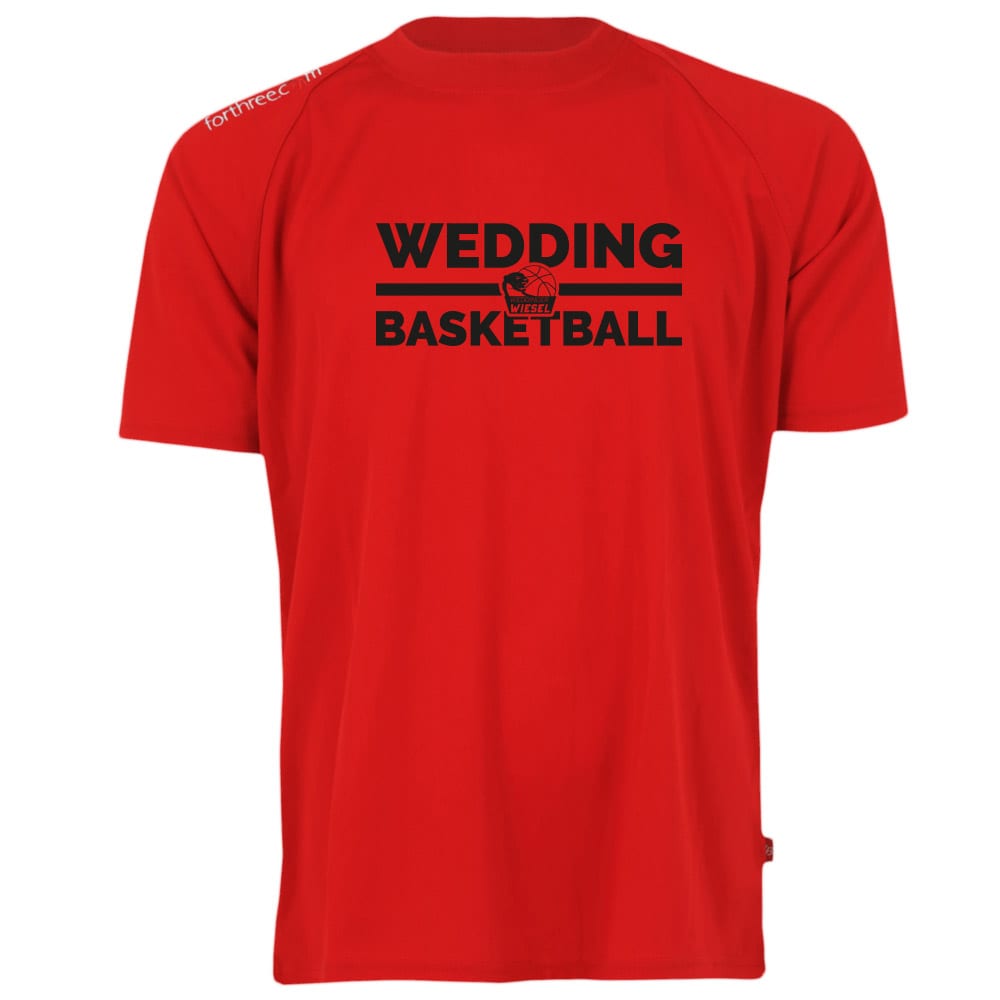 Wedding Basketball Shooting Shirt rot
