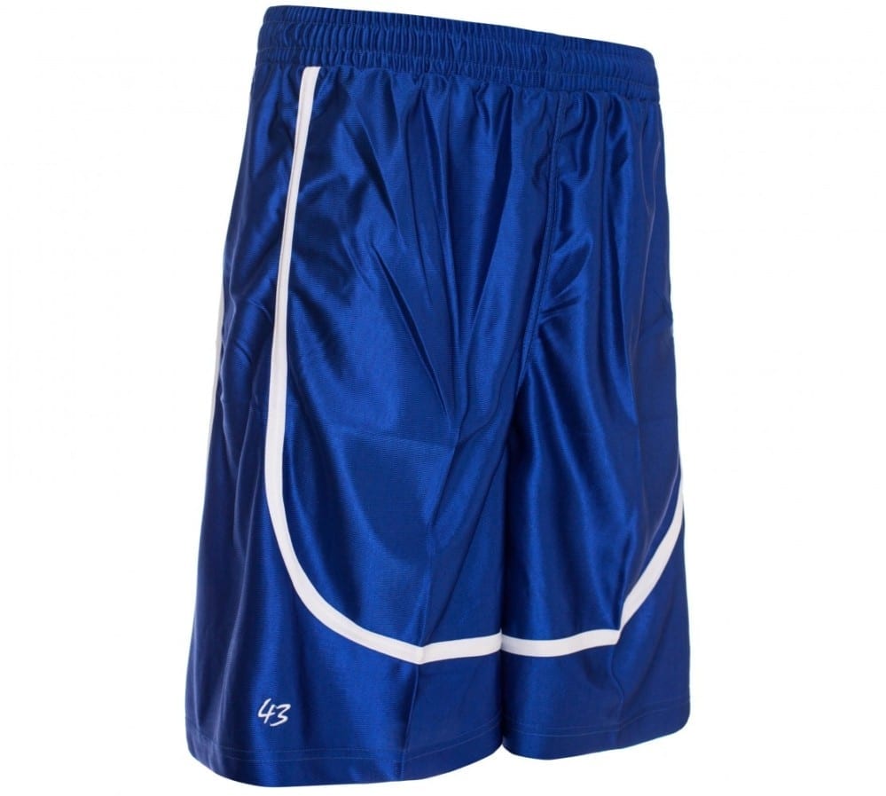 Single Layer Short blau Basketballshort