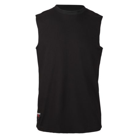 FOR THREE Basketball Sleeveless Shirt, ärmellos, schwarz