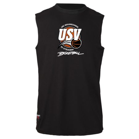 USV Basketball Sleeveless Shirt schwarz