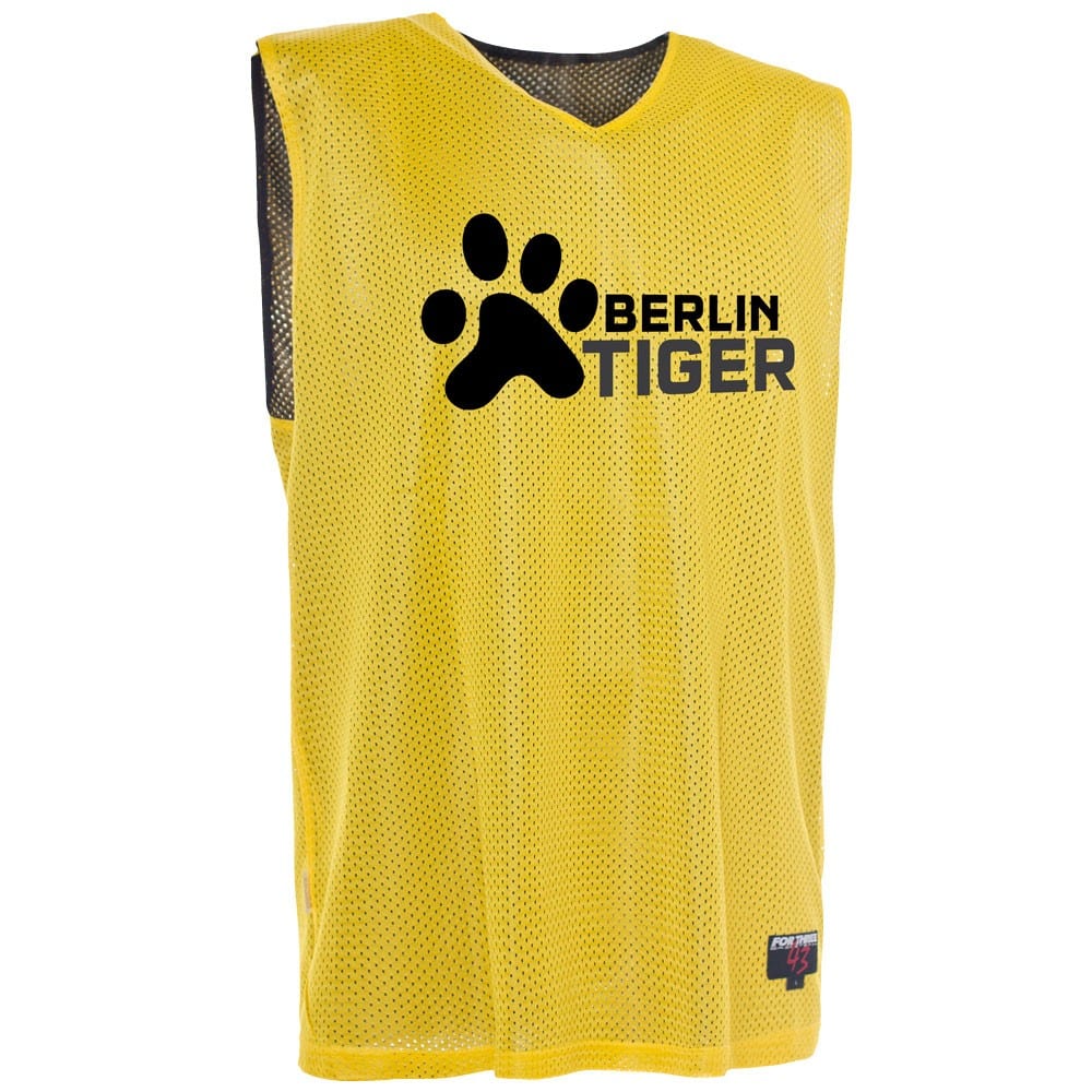 Berlin Tiger Reversible Basketball Jersey BASIC schwarz/gelb