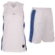 Basketballset Damen Trikot PRO und Short PRO weiß/blau