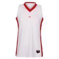 Basketball Damen Trikot PRO weiß/rot