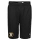 77er TV Lauf Short Pro schwarz/weiß