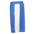 Basketball Short PRO blau/weiß left