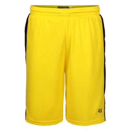Basketball Short PRO gelb/schwarz