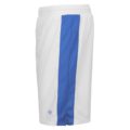 Basketball Short PRO weiß/blau left