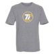 77er TV Lauf T-Shirt grau