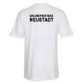 Onlineprinters Neustadt T-Shirt weiß Back