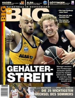 BIG – Basketball in Deutschland – Ausgabe September 2014