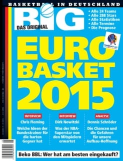 BIG Basketball Magazin Ausgabe August 2015
