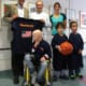 Basketball Aid besucht Kinderkrebsstation in Mainz (Foto: Marie-Astrid Neu)