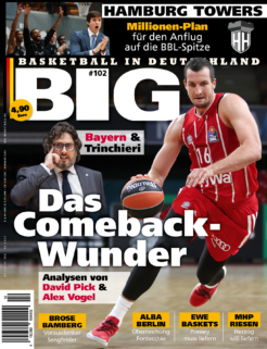 102. Ausgabe von BIG - Basketball in Deutschland