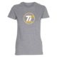 77er TV Lauf Girls Shirt grau