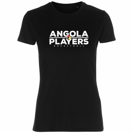 ANGOLA PLAYERS Lady Fitted Shirt schwarz