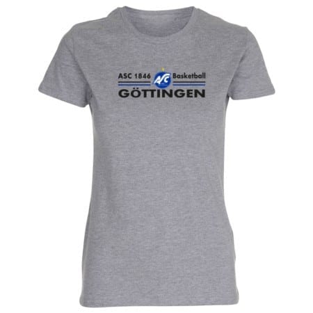 ASC 1846 Göttingen Basketball Lady Fitted Shirt grau