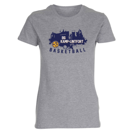 BG Kamp-Lintfort Graffiti Lady Fitted Shirt grau