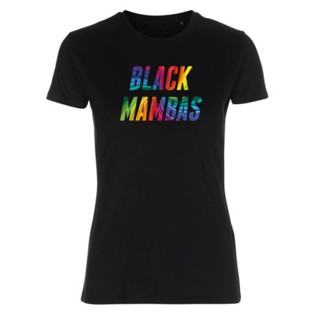 Black Mambas Rainbow BSV Lady Fitted Shirt schwarz