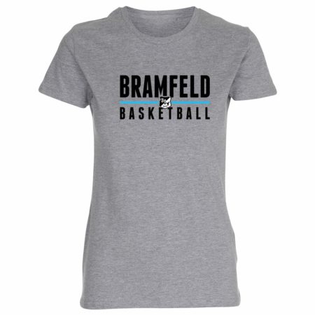 Bramfeld City Basketball Lady Fitted Shirt grau