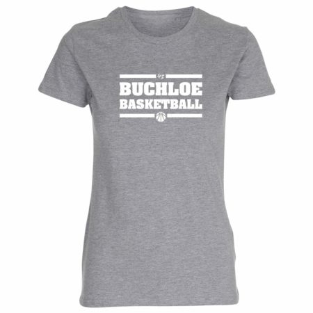 VfL Buchloe Basketball Lady Fitted Shirt grau