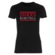 Burghausen Dukes City Basketball Lady Fitted Shirt schwarz