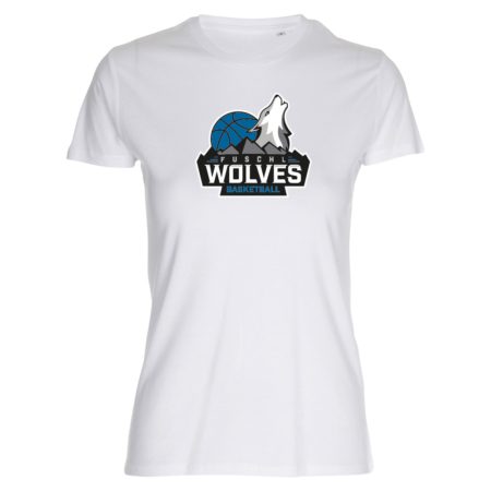 Fuschl Wolves Lady Fitted Shirt weiß