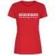 Wilhelmshaven Basketball Lady Fitted Shirt rot