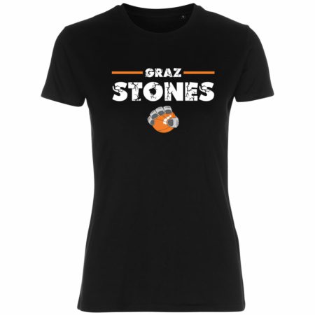 Graz Stones Lady Fitted Shirt schwarz