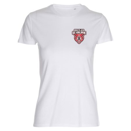 Grizzlies SSC Karlsruhe Klein Lady Fitted Shirt weiß
