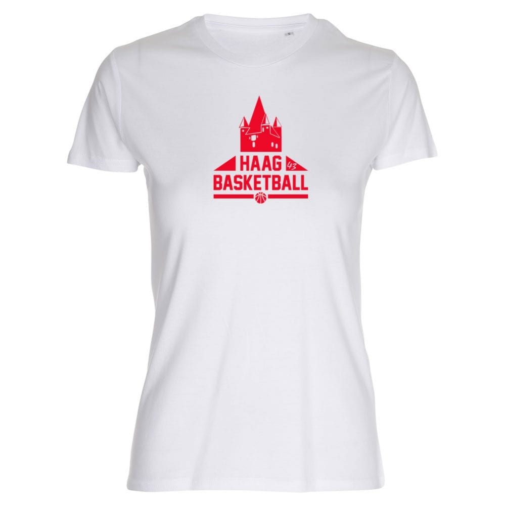 Haag Basketball Girls Shirt weiß