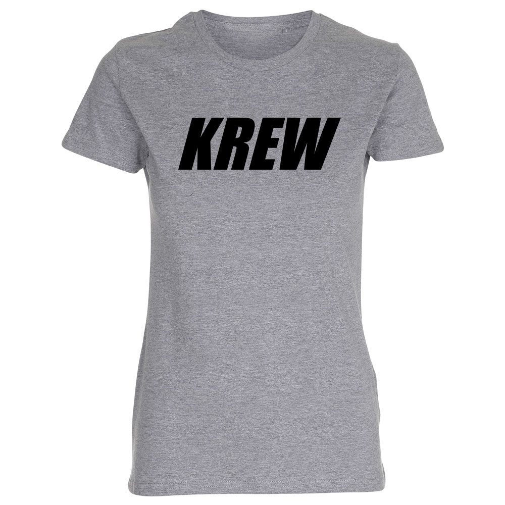 KREW Girlie Fitted Shirt grau