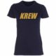KREW Girlie Fitted Shirt navy