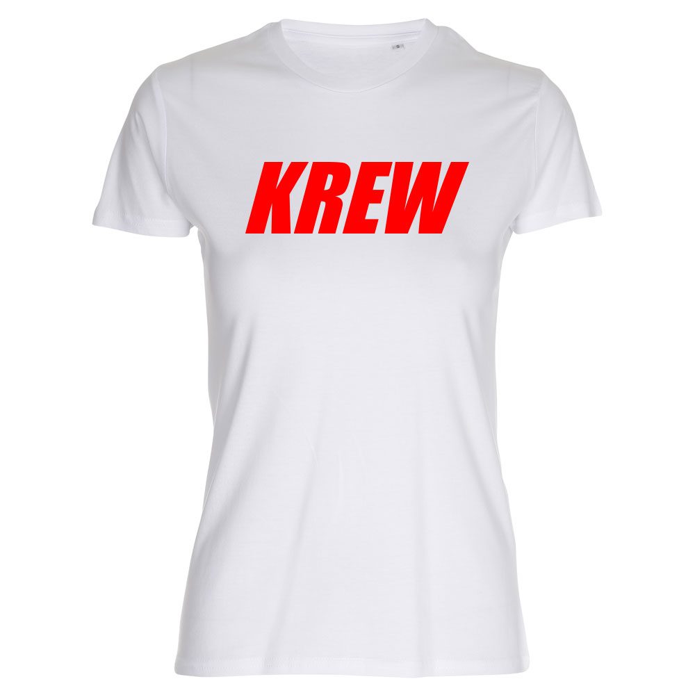 KREW Girlie Fitted Shirt weiß
