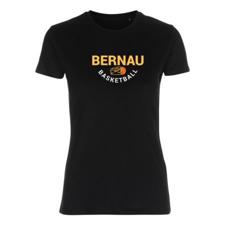 Bernau Basketball Lady Fitted Shirt schwarz