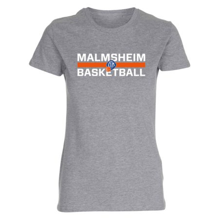MALMSHEIM BASKETBALL Lady Fitted Shirt grau