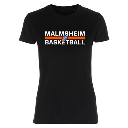 MALMSHEIM BASKETBALL Lady Fitted Shirt schwarz