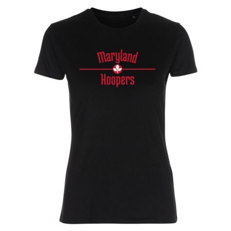 Maryland Hoopers Karlsruhe Lady Fitted Shirt schwarz