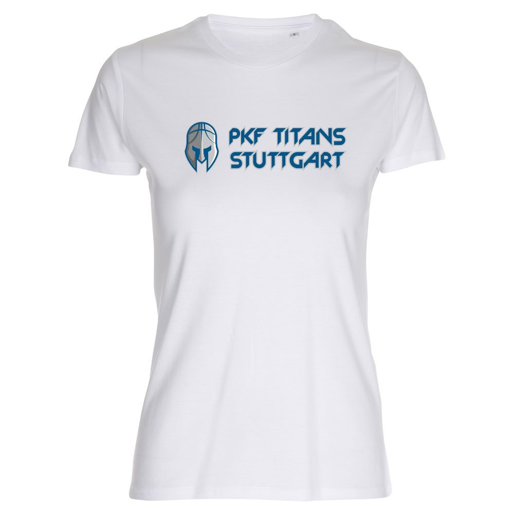 PKF Titans Stuttgart Lady Fitted Shirt weiß