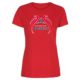 Regensburg Baskets Lady Fitted Shirt rot