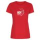 TKH Basketball Lady Fitted Shirt rot