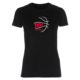 TKH Basketball Lady Fitted Shirt schwarz