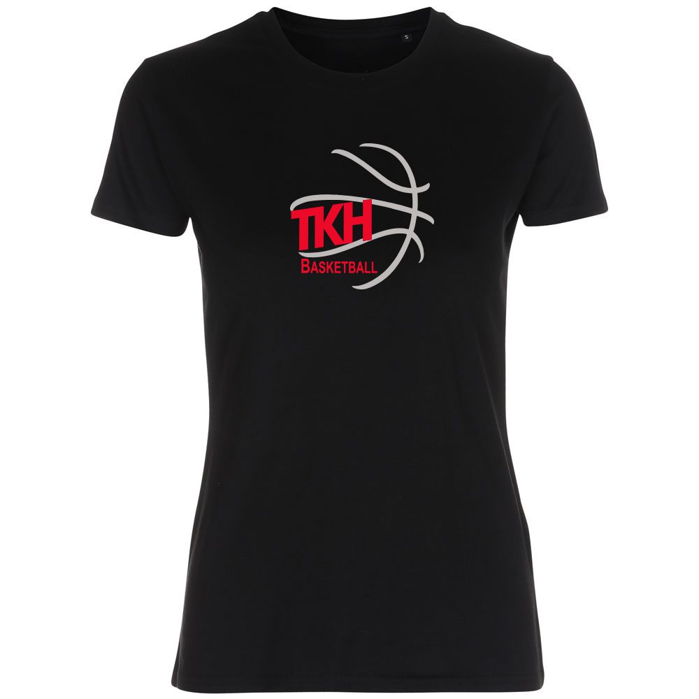 TKH Basketball Lady Fitted Shirt schwarz