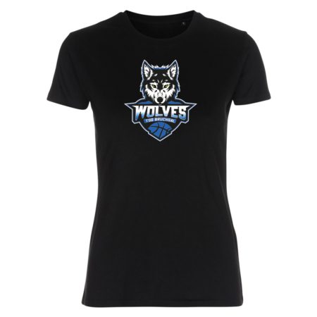 TSG Bruchsal Wolves Lady Fitted Shirt schwarz