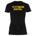 TSV Ottobeuren Basketball Wappen Laddy Fitted Shirt schwarz Back